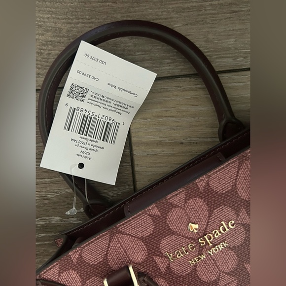 NWT Kate Spade Signature Spade Flower Mini Tote - Picture 10 of 10